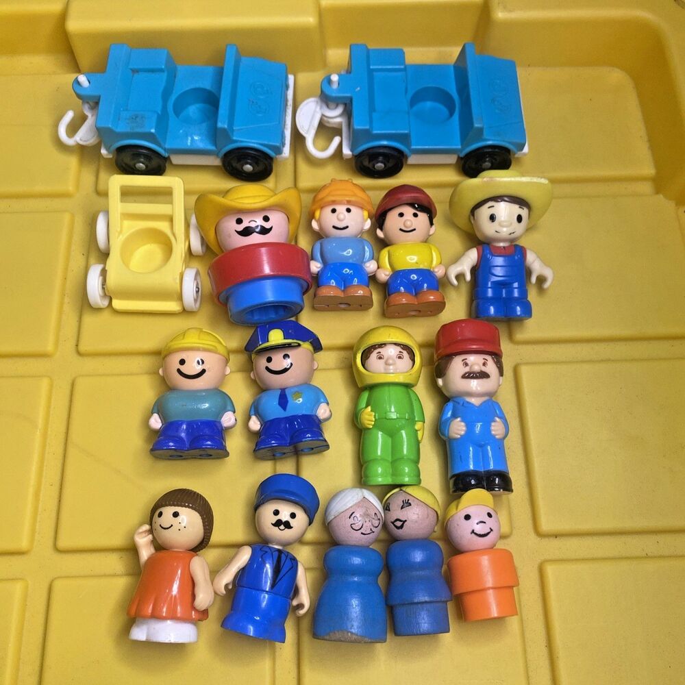 Vintage Little People Fisher Price Playskool Tonka & Vehicles